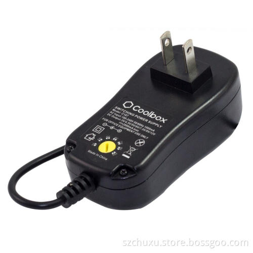 Universal Euro & UK 1A Power Supply